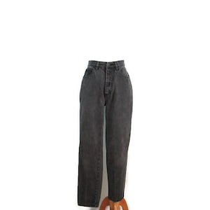 Jordache vervaagde zwarte jaren 90 9/10-jeans voor dames
