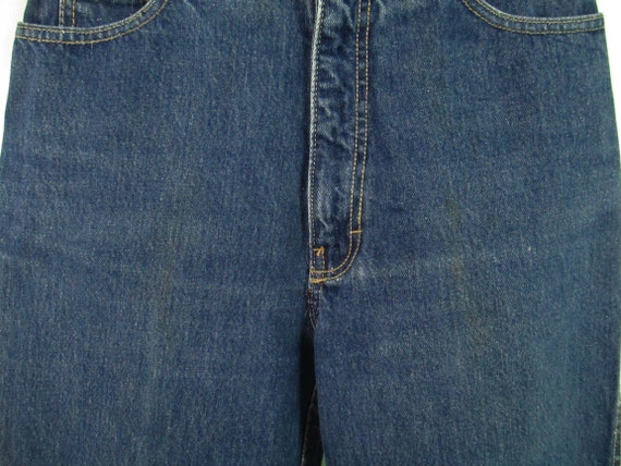 1980's High Waist Calvin Klein Jeans Distressed F… - image 7