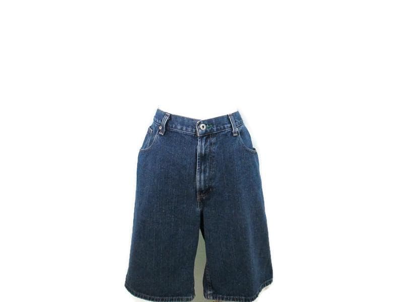 00s thriller denim short bomber jacket L 00s thriller denim short pants | MARKET