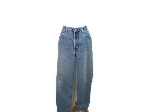 Vintage 90's Chaps Ralph Lauren Distressed Jeans - Etsy