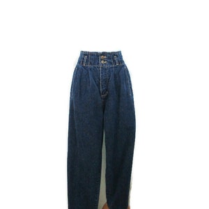 Double Button High Waisted Vintage Jeans Women's Size 7