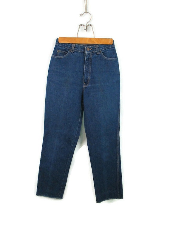 1980's High Waist Calvin Klein Jeans Distressed F… - image 2