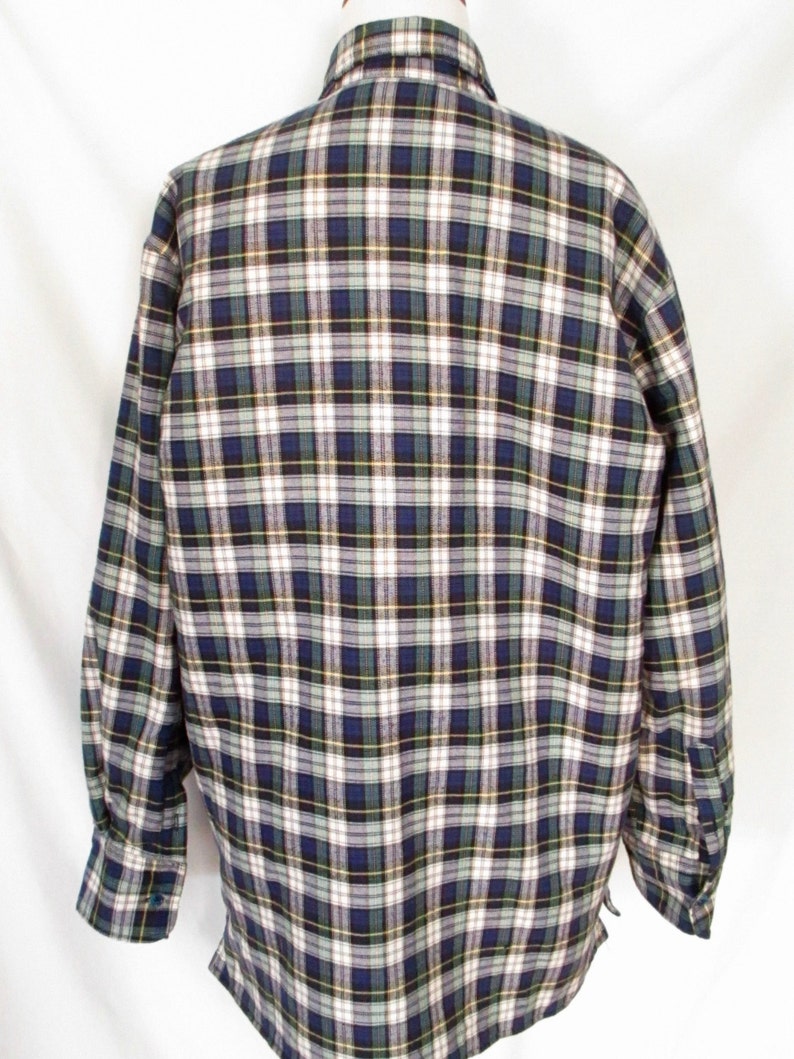 Dickies Flannel Shirt Quilted Plaid Flannel Shirt Unisex Etsy