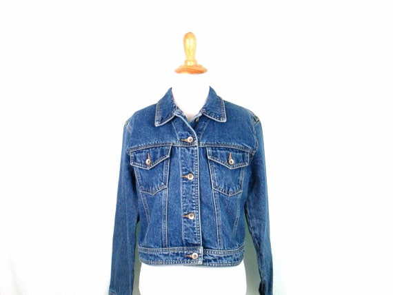 gap blue jean jacket