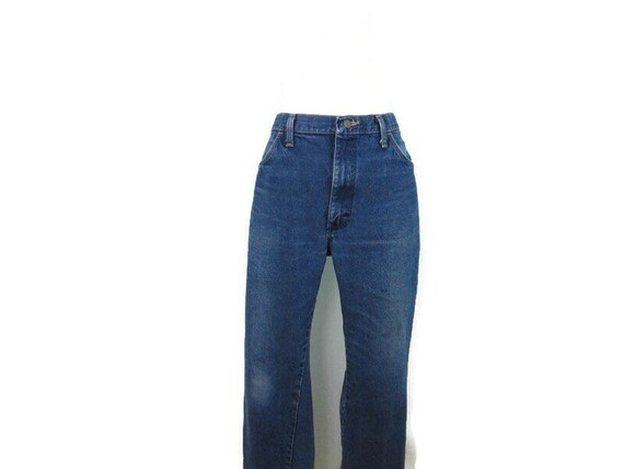 rustler blue jeans