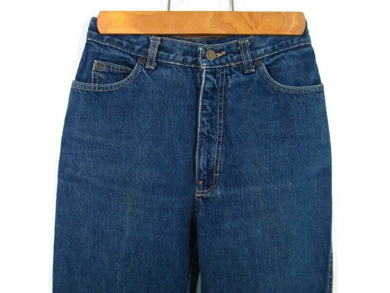 1980's High Waist Calvin Klein Jeans Distressed F… - image 3
