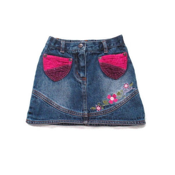 Girls Denim Skirt Denim