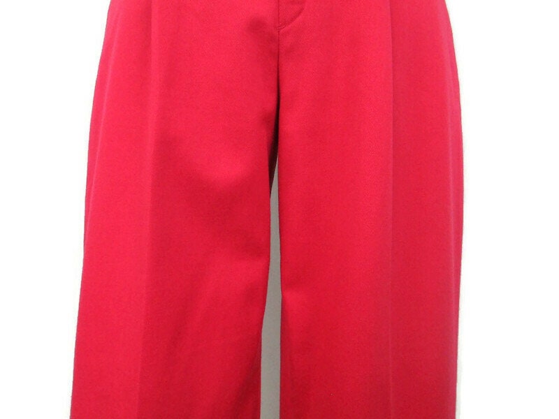 1980's Panama Jack Pink Pleated Pants Women's High | Etsy