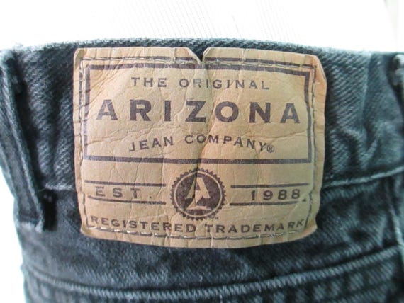 90's Arizona Jeans Company Black Denim Men's 33 X 29 - Etsy