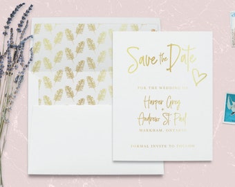 Items Similar To Rustic Save The Date Cards Country Wedding Save