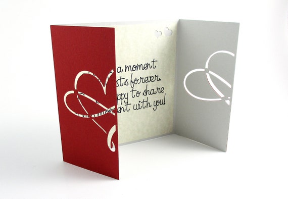 Carte De Saint Valentin Cadeau De Fiancailles Carte D
