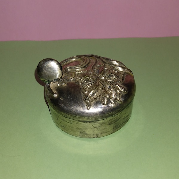 Vintage Victorian E.G. Webster Quadruple Plated Jewelry Casket Box