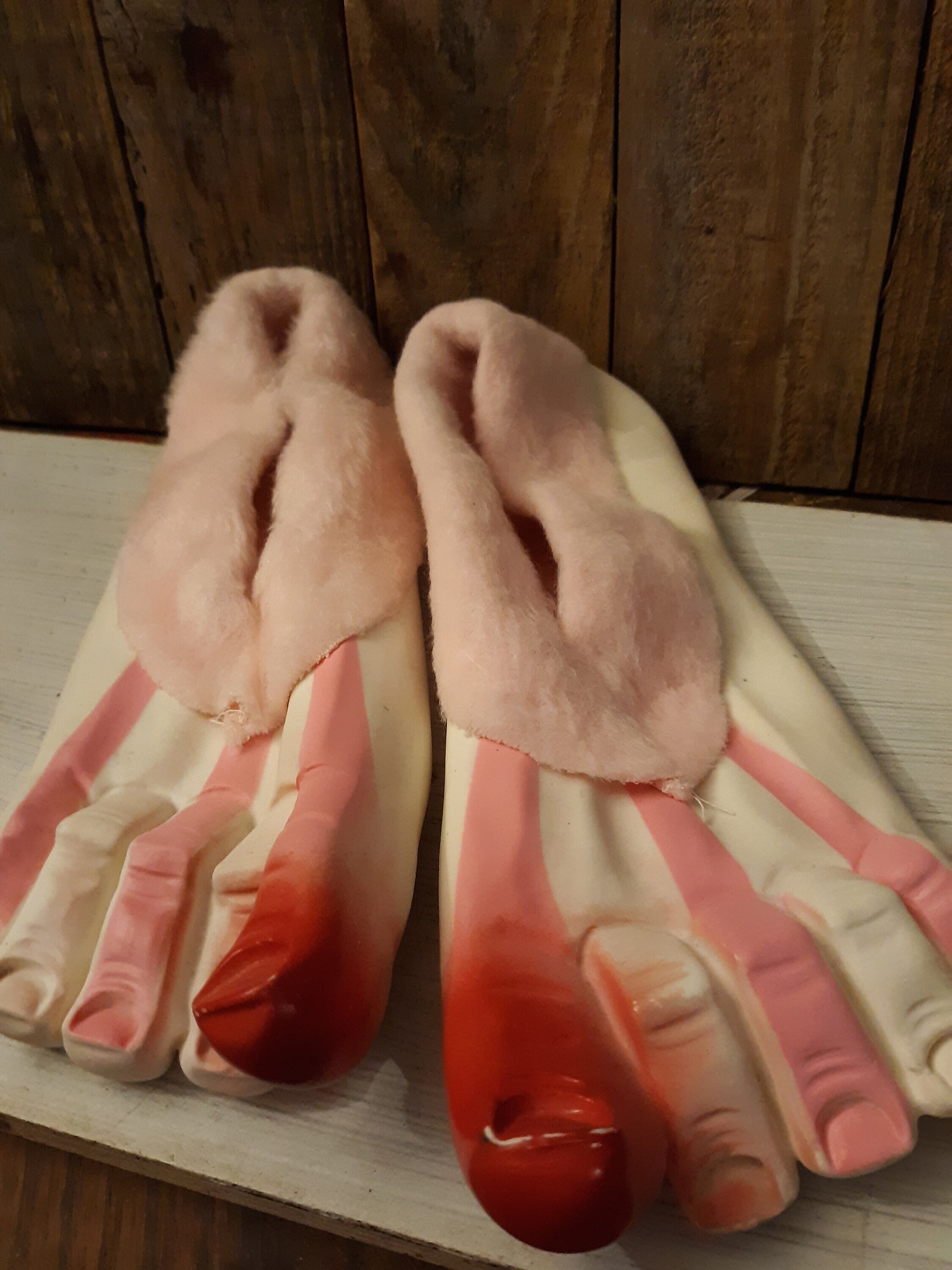 Monster feet slippers deals