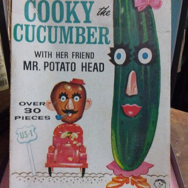 Vintage 1960s Hasbro Cooky the Cucumber & Mr Potato Head