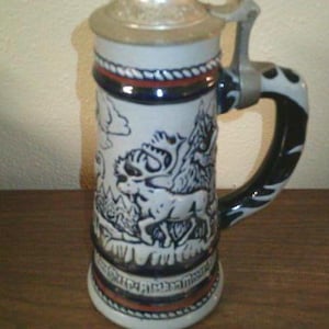 Vintage Avon Christmas Stein