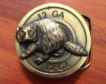 Raccoon Belt Buckle - Etsy