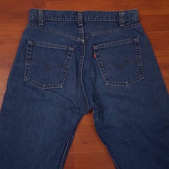 70's/80's Dark Wash Levi's 501 Jeans - Fit Like 3… - image 2