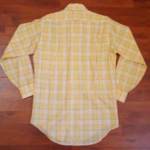 Early 70's Sero of New Haven Yellow Plaid Check Preppy - Etsy