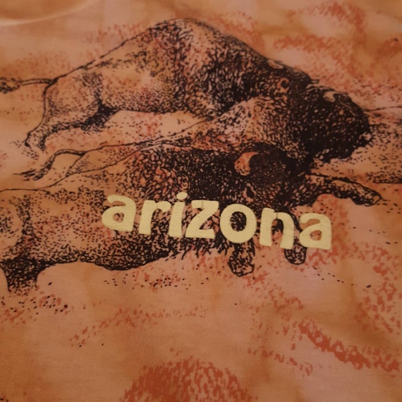 90's All Over Print Buffalo Arizona Tourist Tee -… - image 5