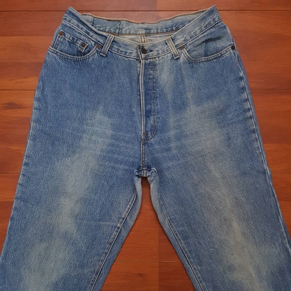 faded 501 jeans