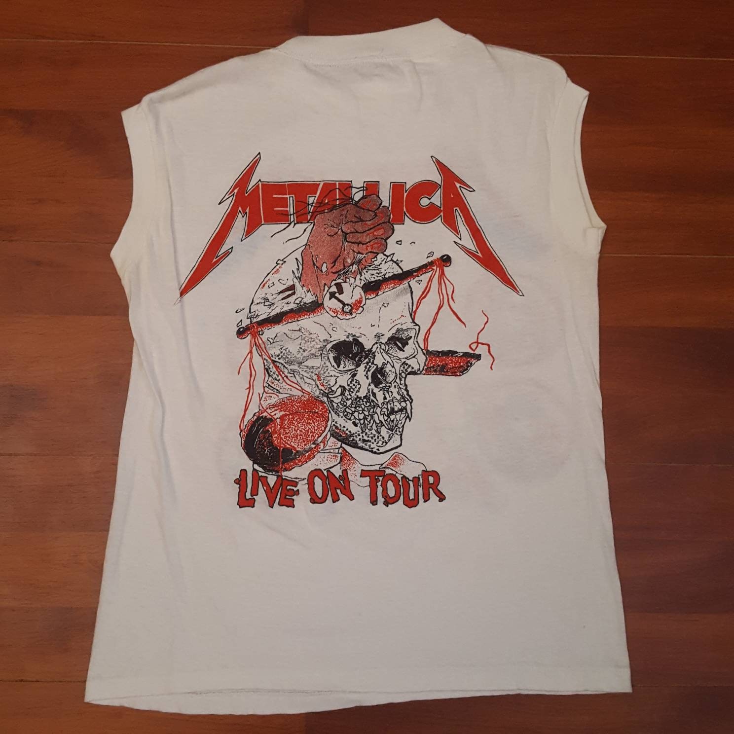 1988 Metallica Live on Tour and Justice for All Women's -  Denmark