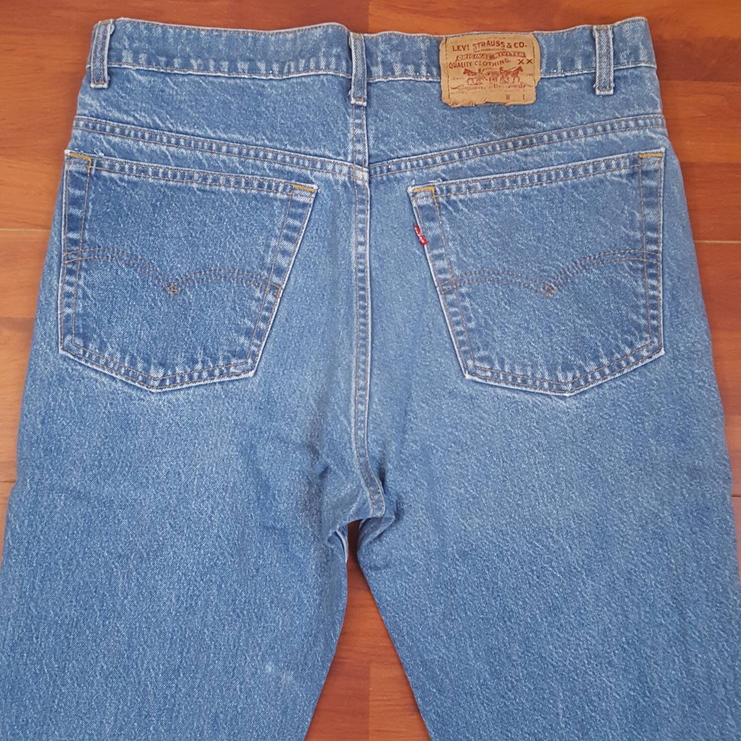 90's Levi's 501 Jeans Fit Like 37W 32L Made in the - Etsy