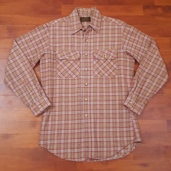 1970's Eddie Bauer Flannel Shirt - Fits Like a Me… - image 2