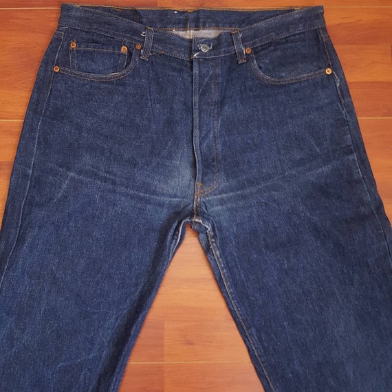 80's Vintage Dark Wash Big and Tall 