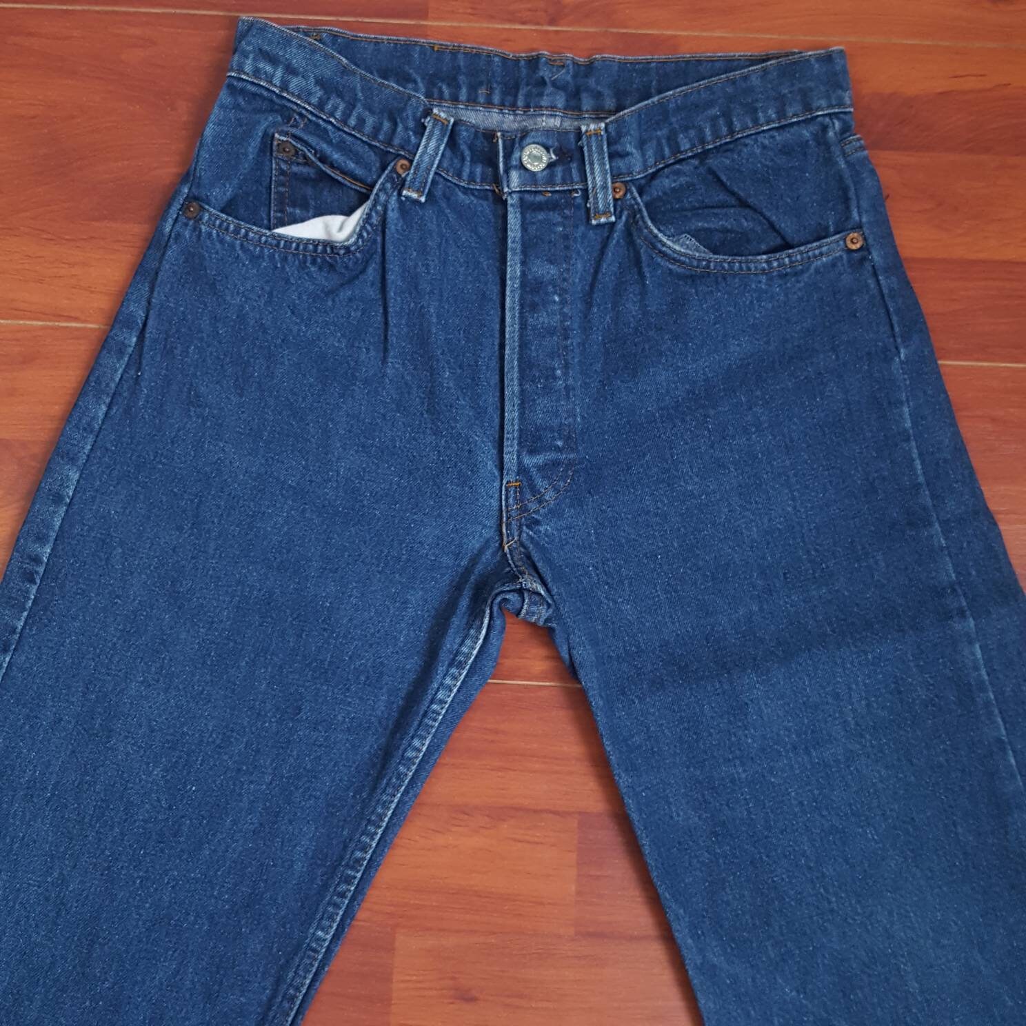 80's Medium Dark Levi's 501 Jeans Fit Like 31W 32L - Etsy Hong Kong