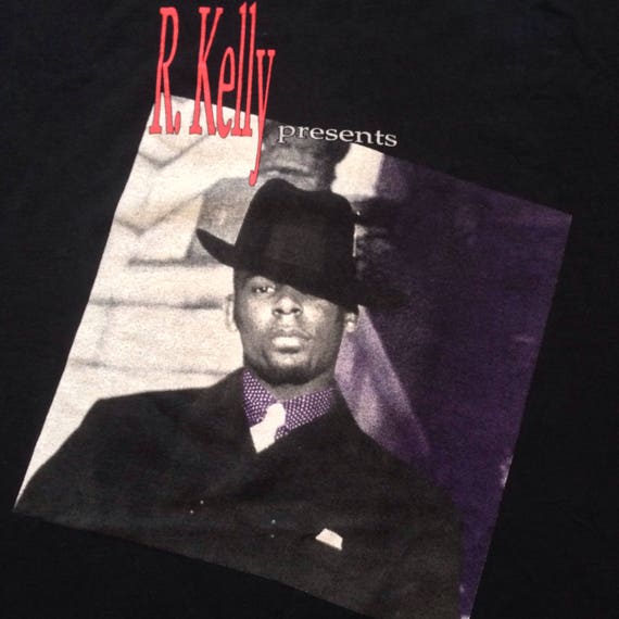 1996 R. Kelly Down Low Top Secret Tour Tee - XL -… - image 3