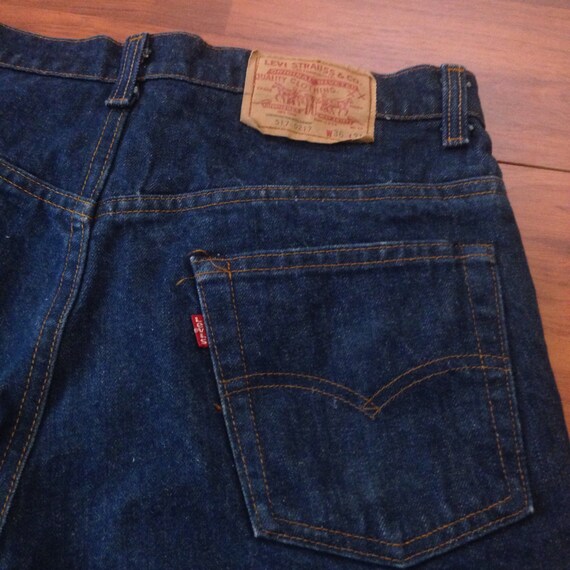 70's Levi's 517 Boot Cut Jeans Made in USA Fit | Etsy