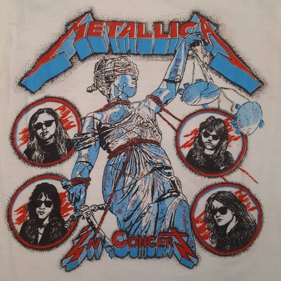 1988 Metallica Live on Tour And Justice For All W… - image 4