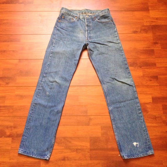 80's Levis 501 - Made in USA - 30W 31.5L - Vintag… - image 3