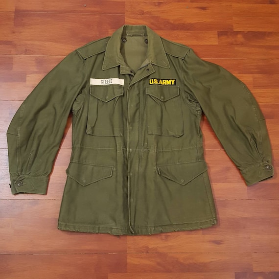 50's M51 US Army Field Jacket - OG 107 - Small/Med