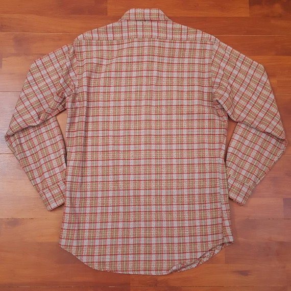1970's Eddie Bauer Flannel Shirt - Fits Like a Me… - image 3