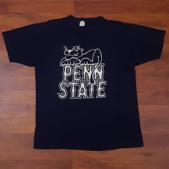 80's Champion Penn State Tee - Fits Like M - Made… - image 1