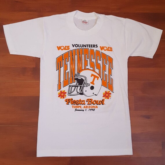 January 1st, 1992 Fiesta Bowl Tennessee Volunteers Shirt Fits