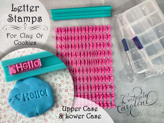 Letter Stamps For Clay