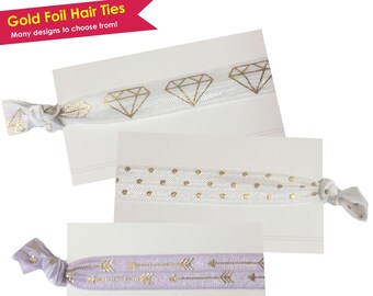 Elastic Hair Ties- Bridesmaid Hair Tie Favors- Bridesmaid Hair Ties- Will You Help Me Tie the Knot- To Have and To Hold Your Hair Back