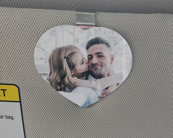 Photo Car Visor Clip, Car Visor Picture, Visor Clip Photo, Visor Clip with Picture, Photo Visor Clip, Drive Safe