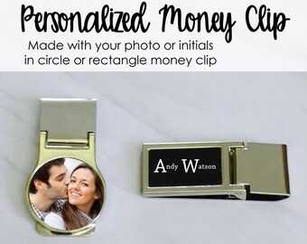 Money Clip- Money Clip for Men- Money Clip for Women- Money Clip Metal- Photo Money Clip- Money Clips- Metal Money Clip- Cash Clip