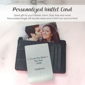 Tarjeta de billetera personalizada- Tarjeta de billetera con imagen- Inserción de billetera con imagen- Inserción de billetera personalizada- Tarjeta de billetera con foto- Tarjeta de foto con billetera