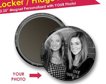 Photo Magnets- Back to School Locker Decorations- Locker Magnets- Refrigerator Magnet- Locker Accessories- Friend Gifts- Stocking Stuffer