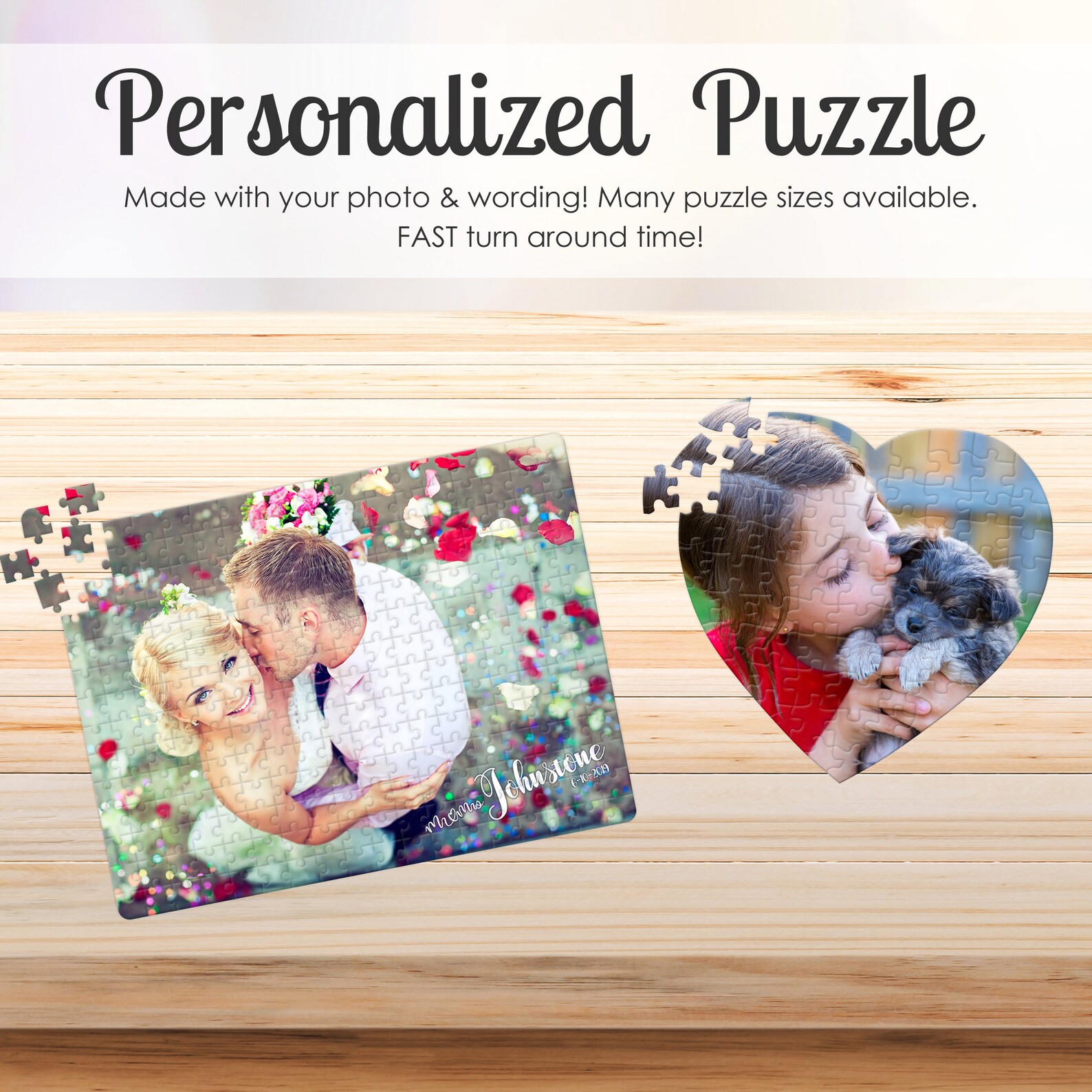 Make puzzle. Make puzzle