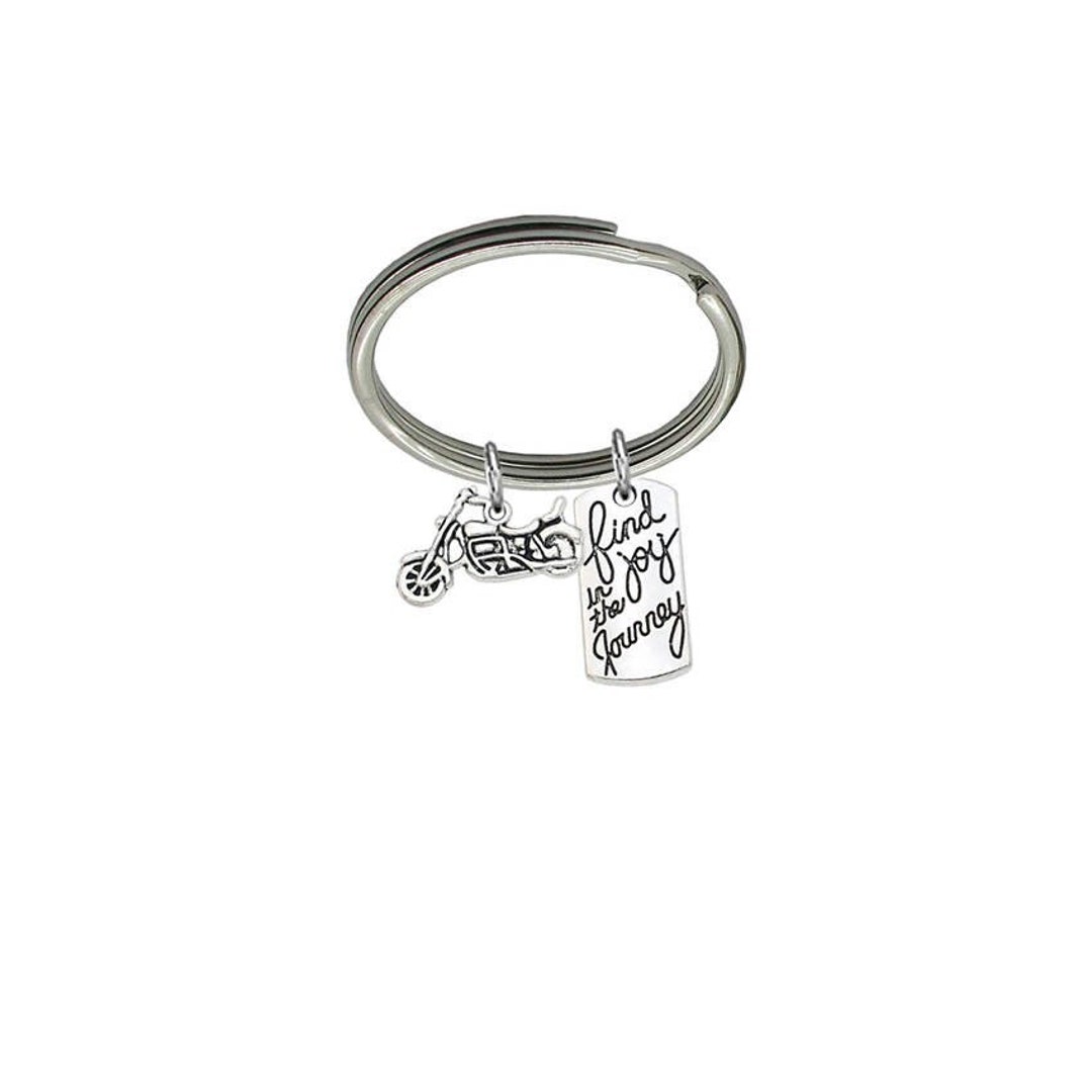 Motorcycle Keychain Motorcycle Key Chain Motorcycle Keyring Motorcycle