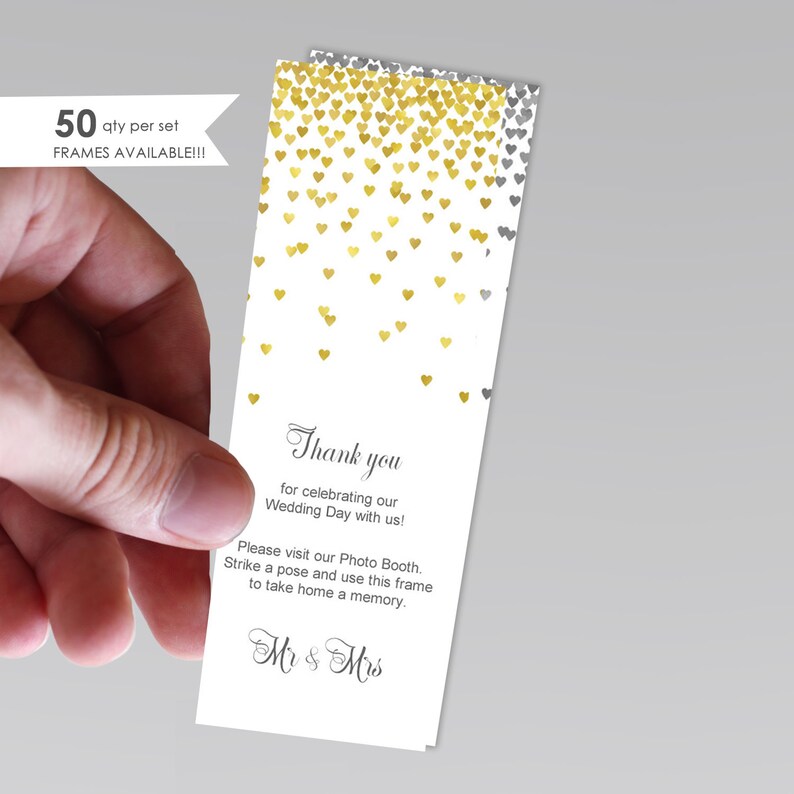 50 Photo Booth Inserts Photo Booth Frame Inserts Wedding Etsy