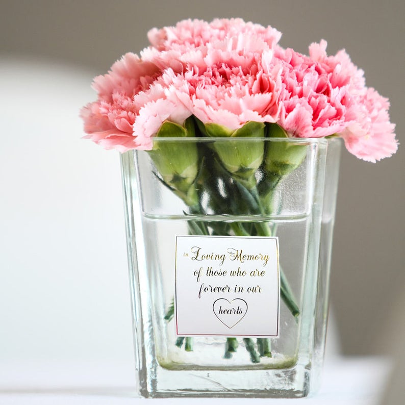 In Loving Memory Wedding Wedding Memorial Candle Alternative Etsy
