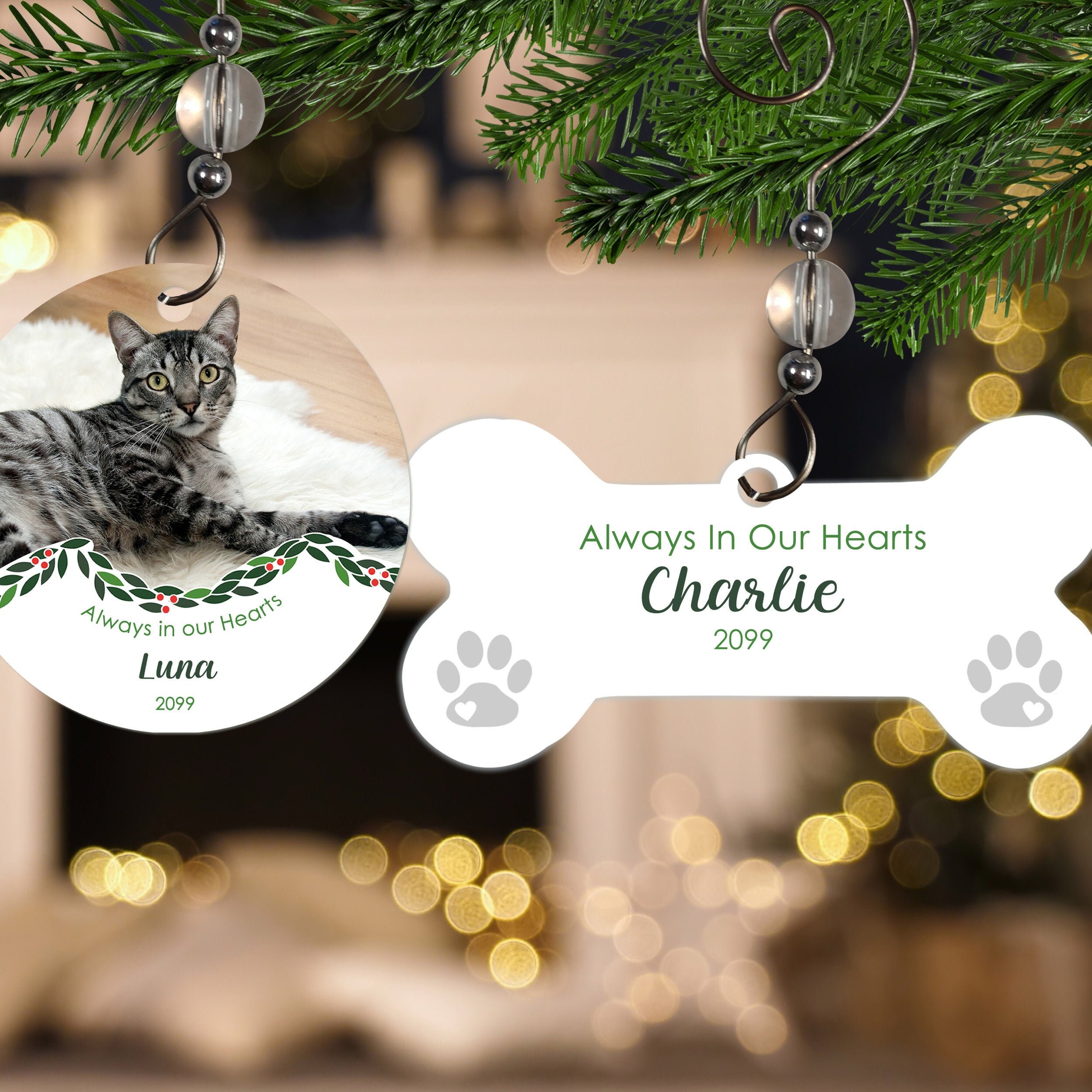 Pet memorial christmas decoration Clearance