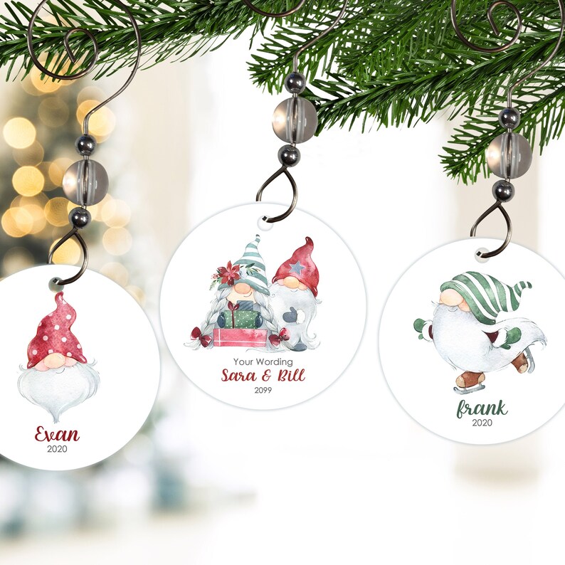 Gnome Sleigh Bell Ornament (Set of 12) main image 1