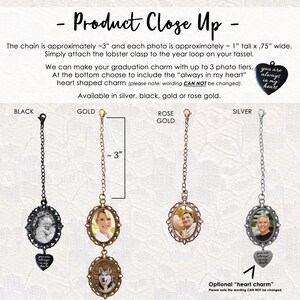 Leizhan Graduation Cap Photo Charm, Photo Charm DIY Making Kit Wedding Bouquet Photo Charms, Graduation Tassel Gifts For Class Of 2023 Ceremony Graduation Cap Decorations Wedding Birthday